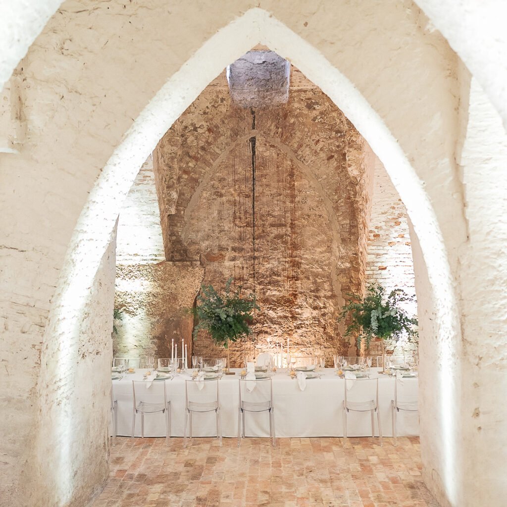 Metodo prima dell'estetica – allestimento di un matrimonio